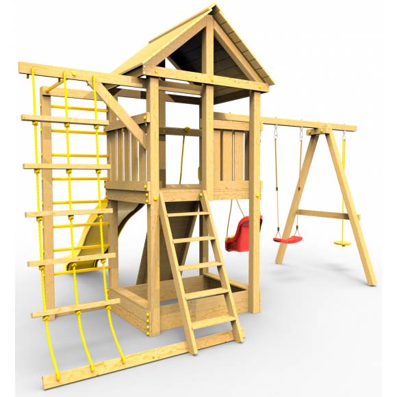 Детская площадка для дачи Пикник «Стандарт Д» с турником и шведской стенкой