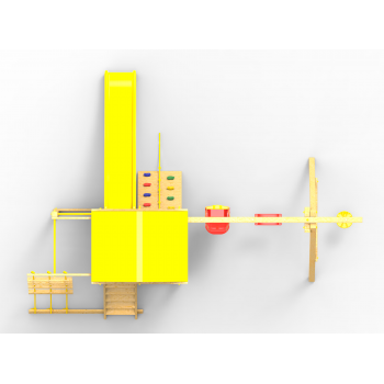 Детская площадка  Пикник «Стандарт» с турником и шведской стенкой