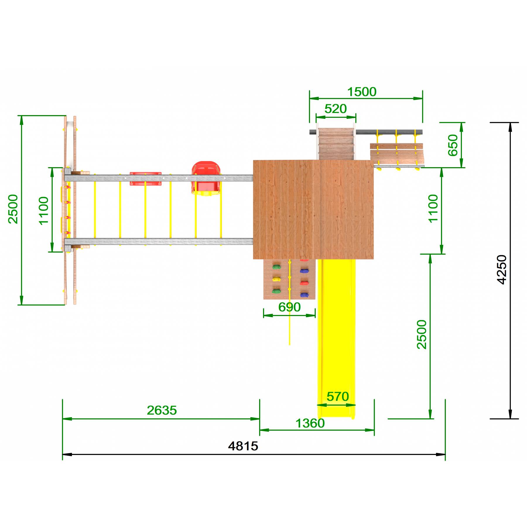 Детская площадка Пикник «Ультра» Руфер
