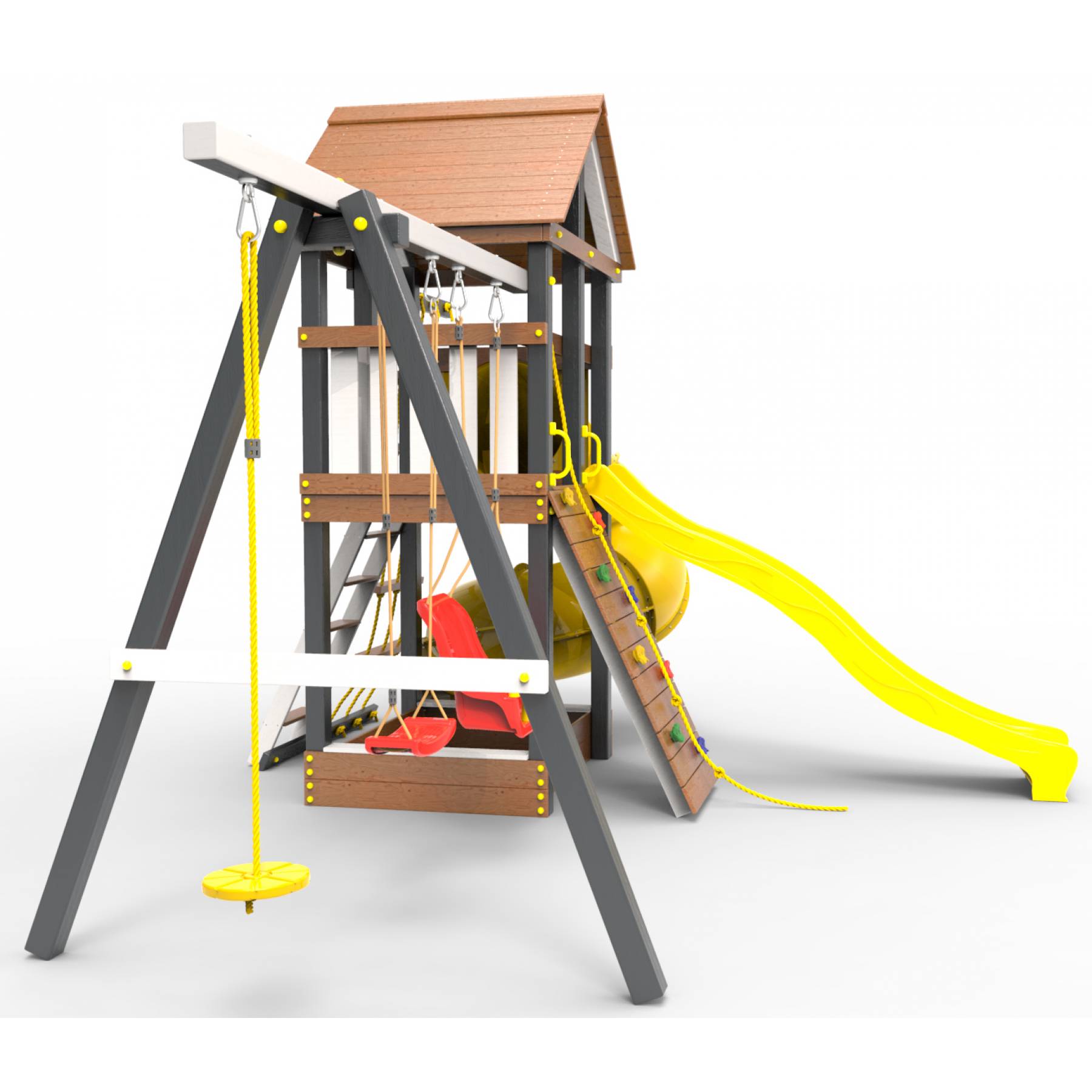 Детская площадка Пикник «Ультра» с винтовой трубой