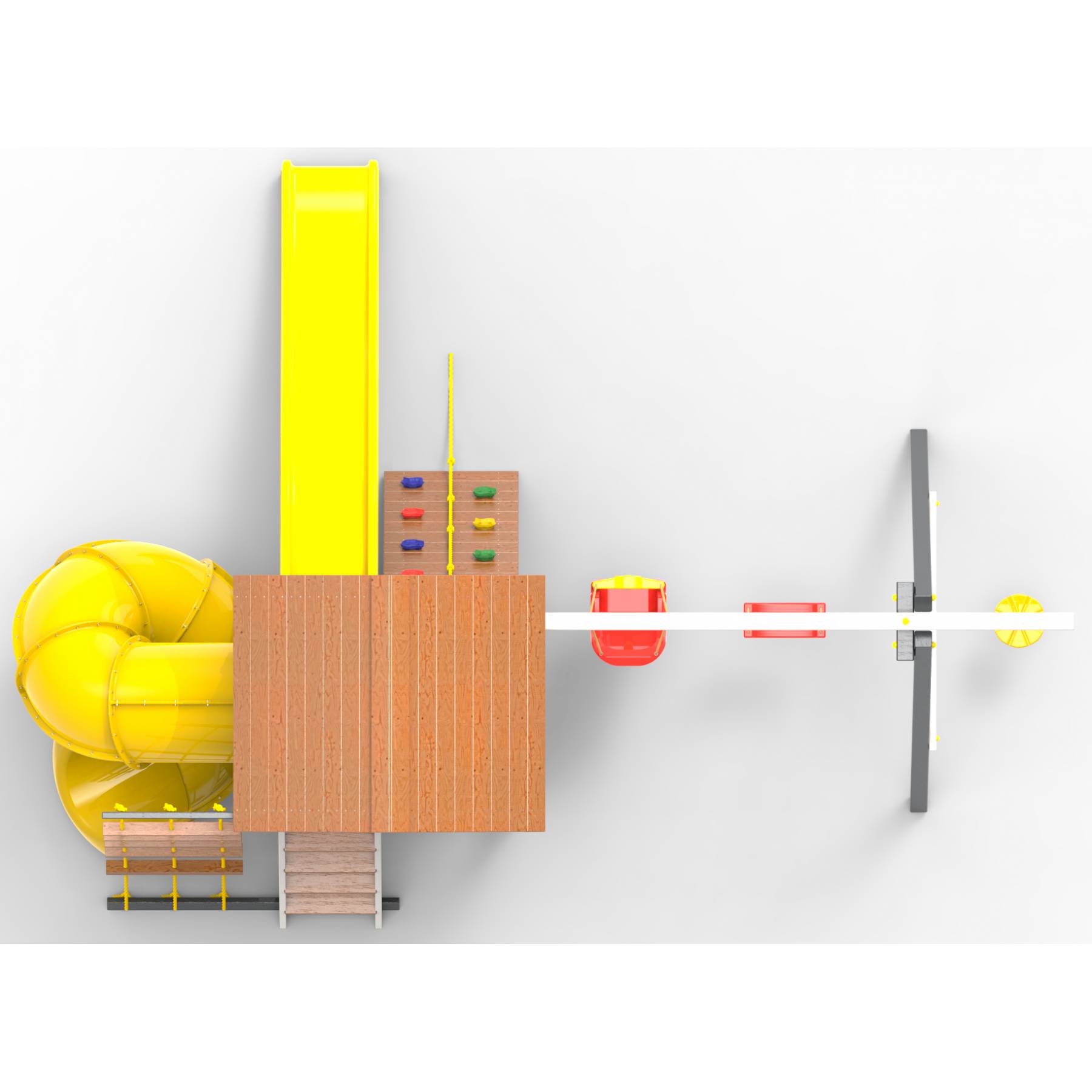 Детская площадка Пикник «Ультра» с винтовой трубой