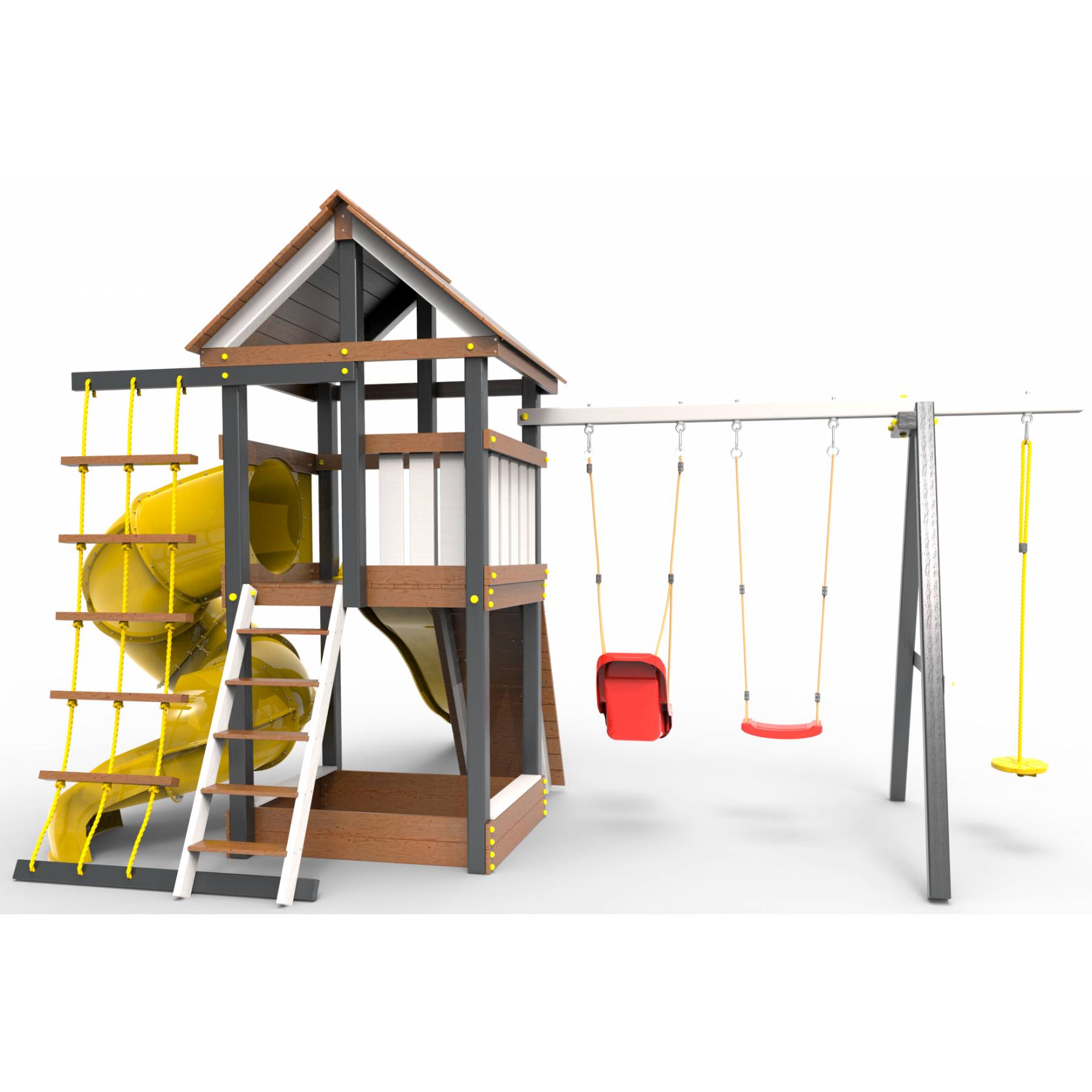 Детская площадка Пикник «Ультра» с винтовой трубой
