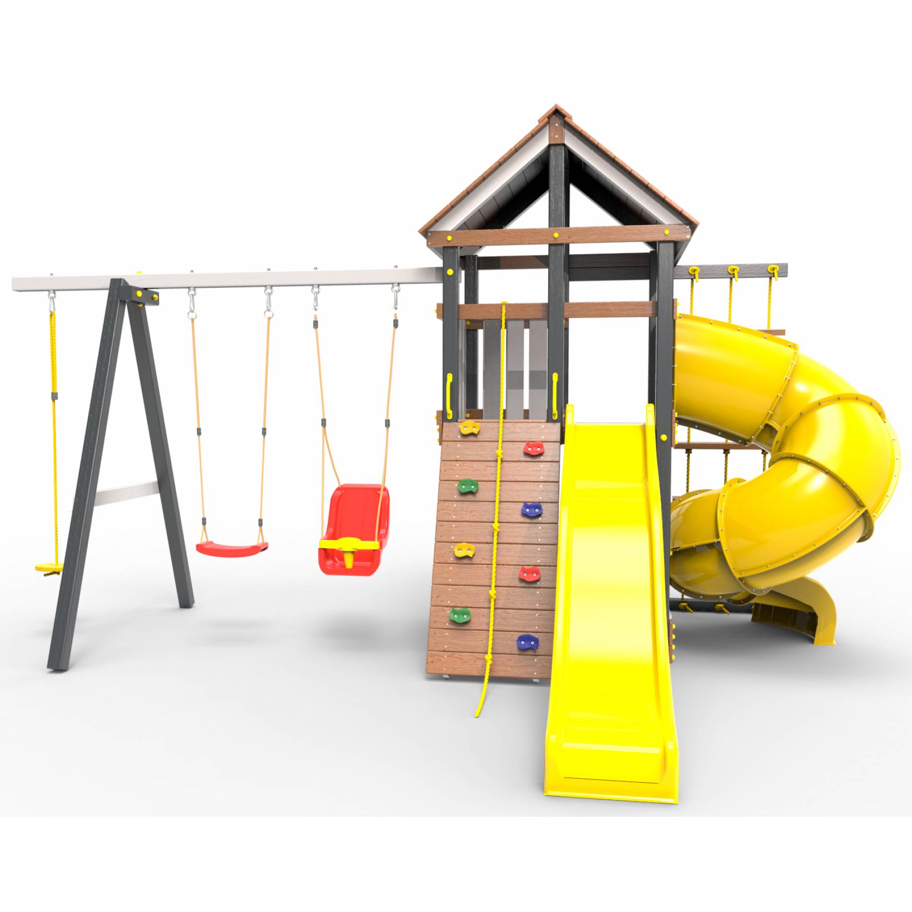 Детская площадка Пикник «Ультра» с винтовой трубой