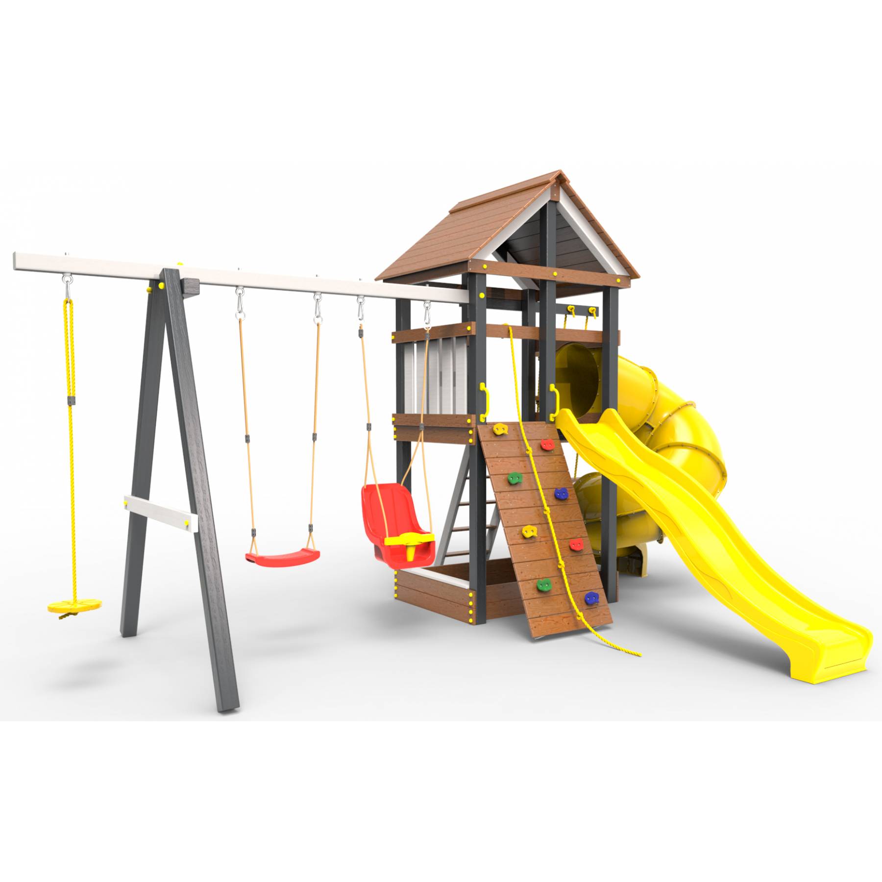 Детская площадка Пикник «Ультра» с винтовой трубой