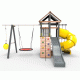 Детская площадка Пикник «Ультра А» с винтовой трубой 6.1