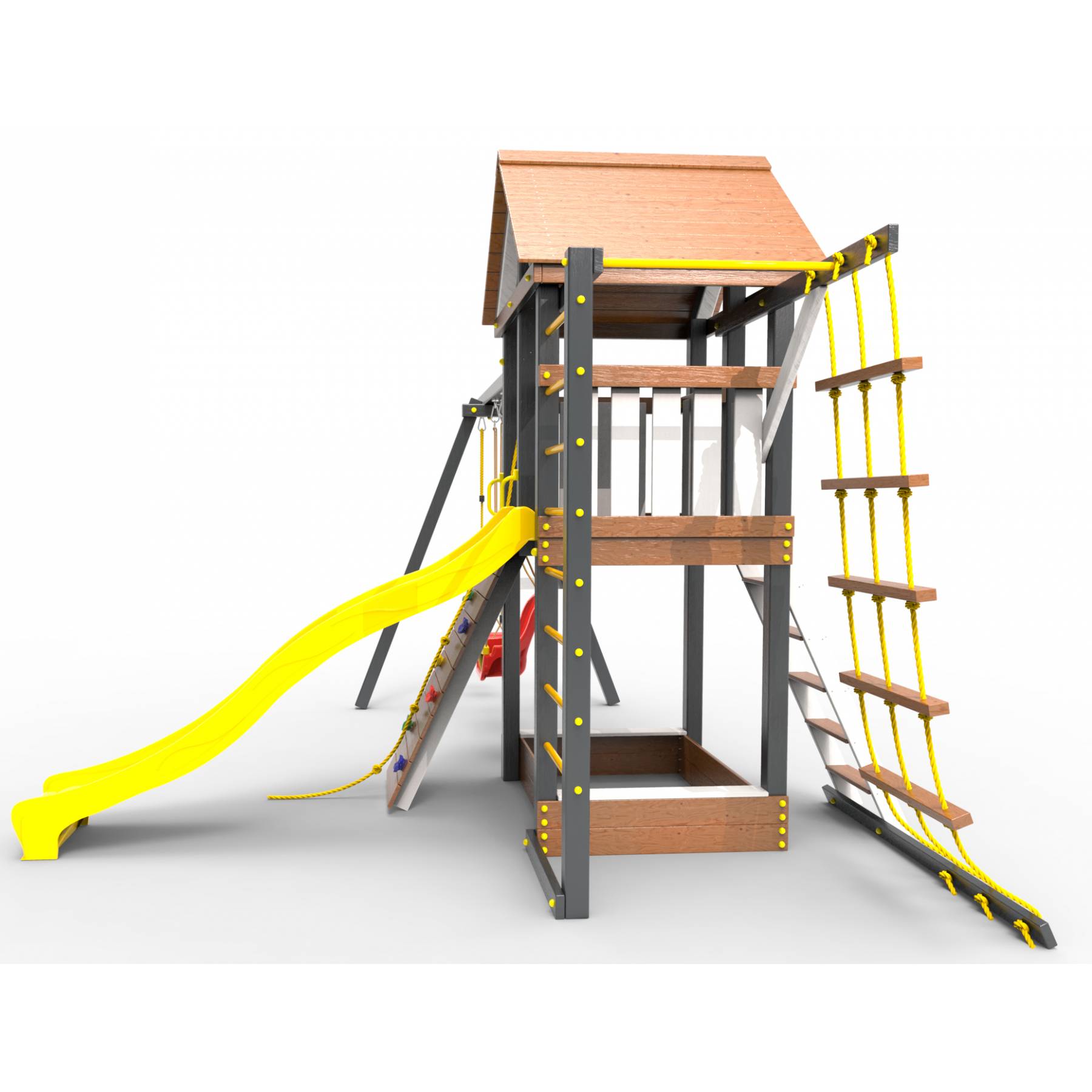 Детская площадка Пикник «Ультра» с турником и шведской стенкой