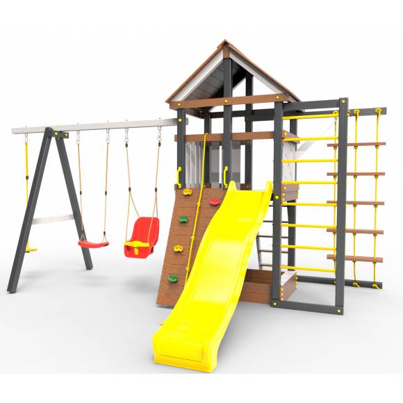 Детская площадка Пикник «Ультра» с турником и шведской стенкой