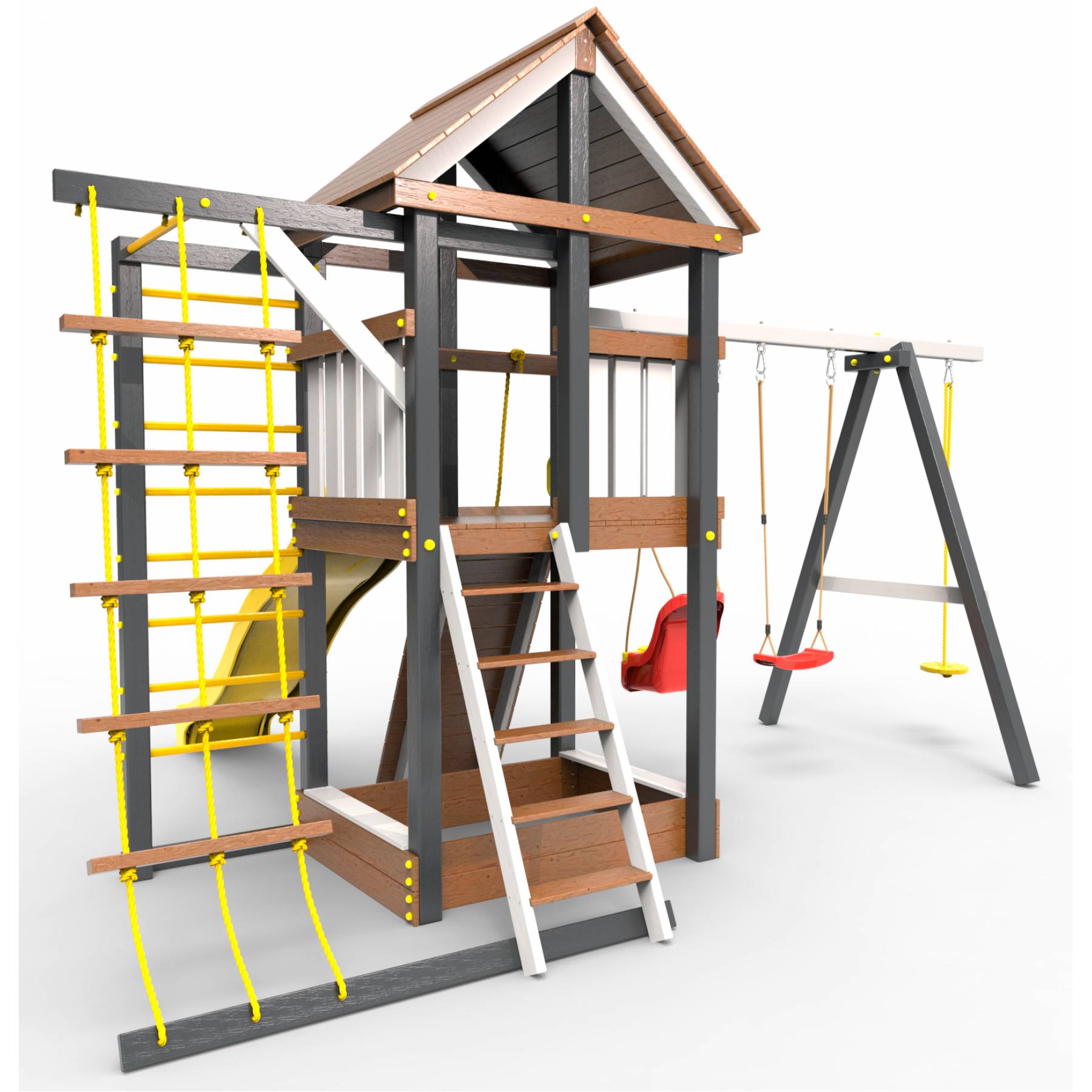 Детская площадка Пикник «Ультра» с турником и шведской стенкой