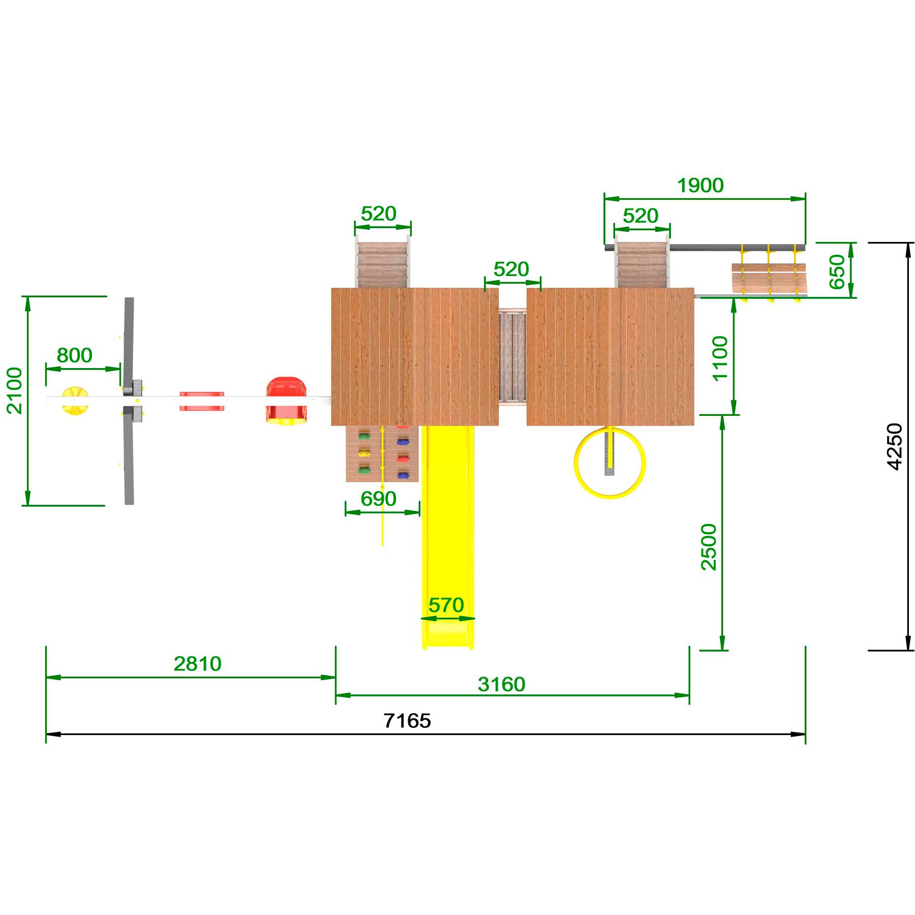 Детская площадка Пикник «Ультра» Твин Вираж