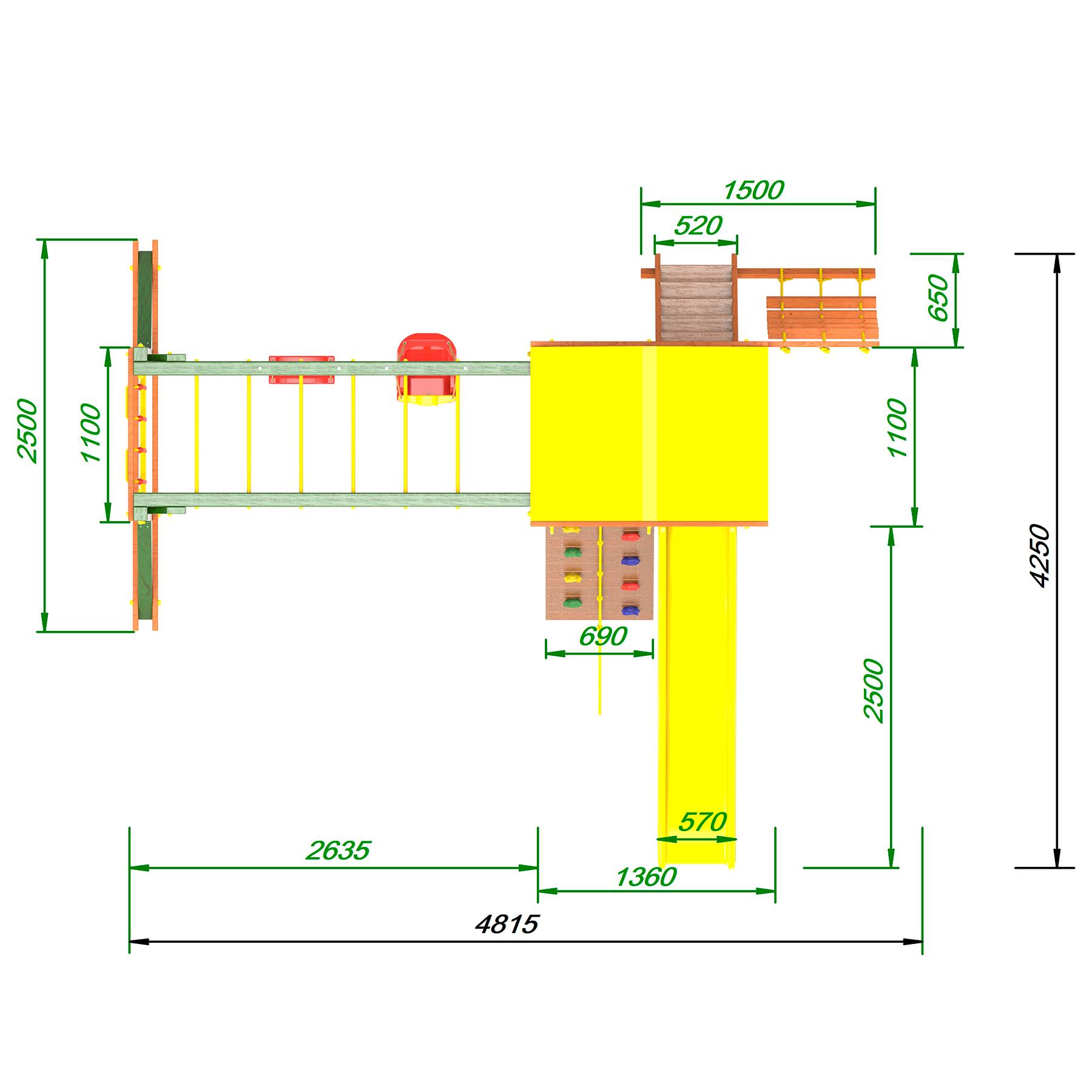 Детская площадка Пикник «Вега» Руфер