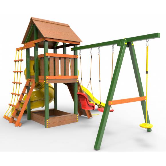 Детская площадка Пикник «Вега Д» с винтовой трубой