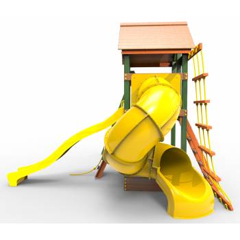 Детская площадка Пикник «Вега Д» с винтовой трубой