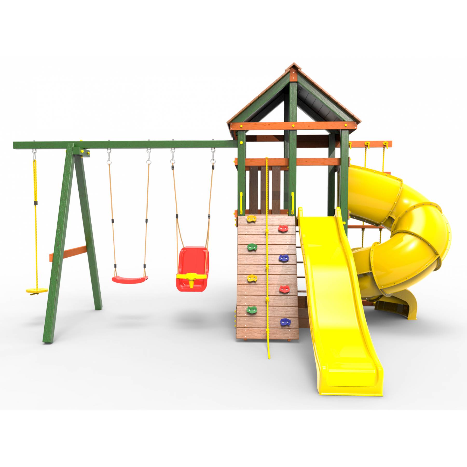 Детская площадка Пикник «Вега Д» с винтовой трубой