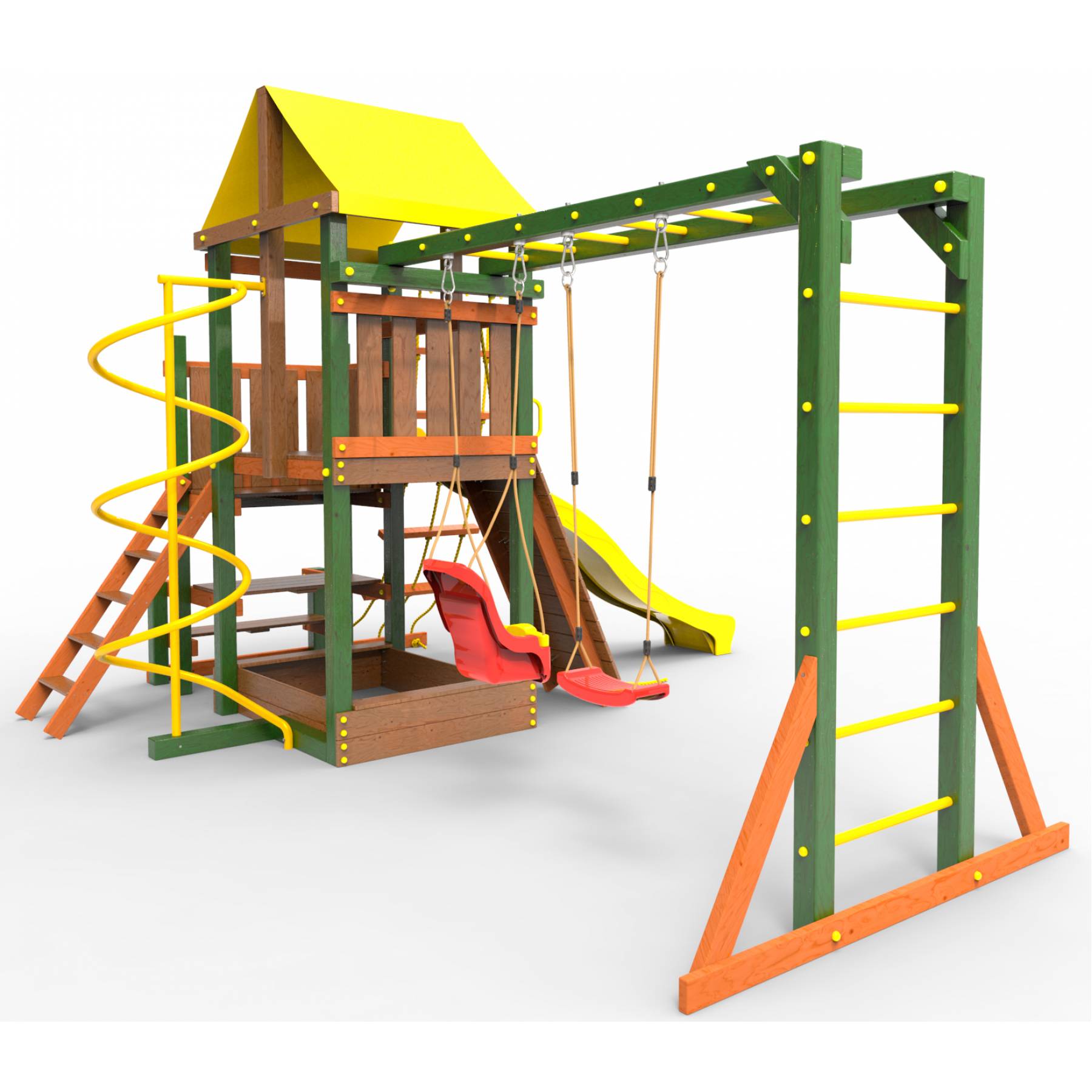 Детская площадка Пикник «Вега» Макси с рукоходом Вираж