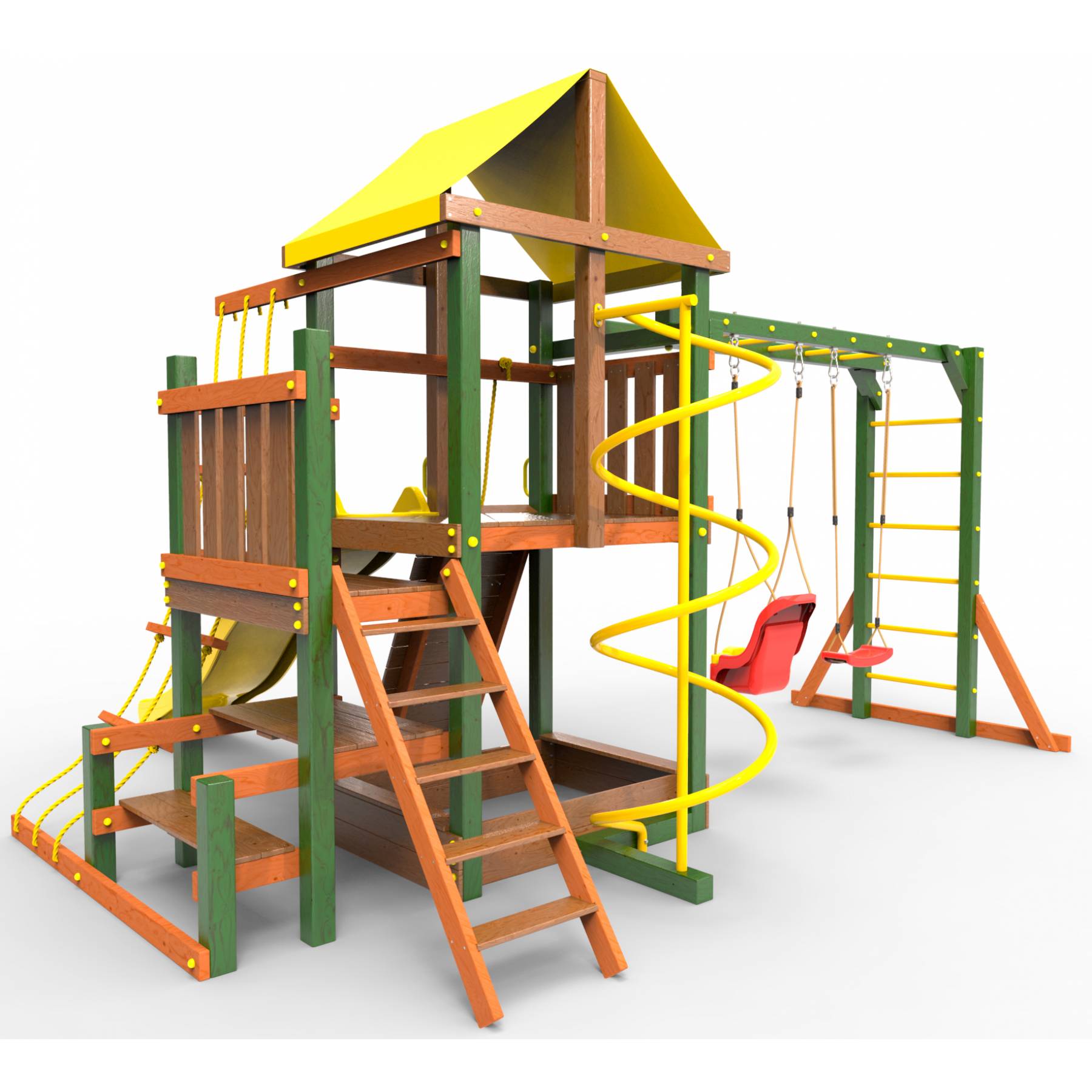 Детская площадка Пикник «Вега» Макси с рукоходом Вираж