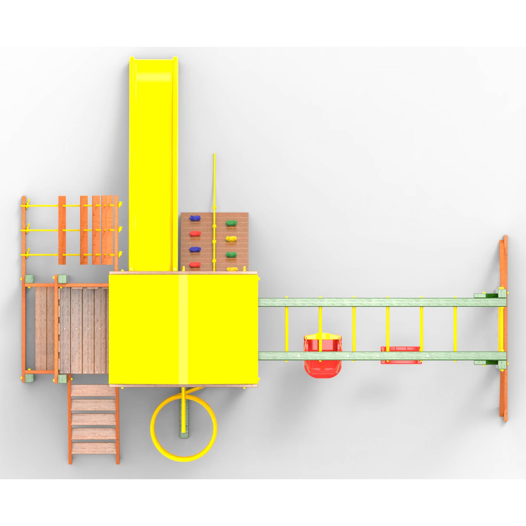 Детская площадка Пикник «Вега» Макси с рукоходом Вираж