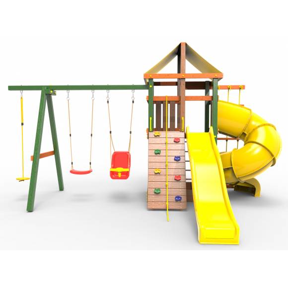 Детская площадка Пикник «Вега» с винтовой трубой