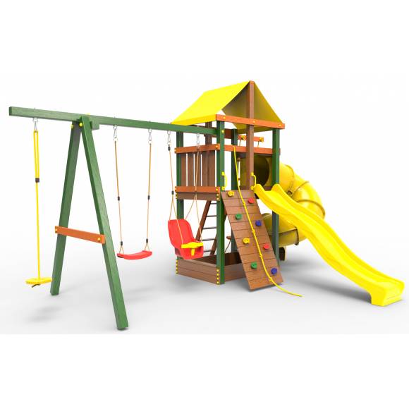 Детская площадка Пикник «Вега» с винтовой трубой