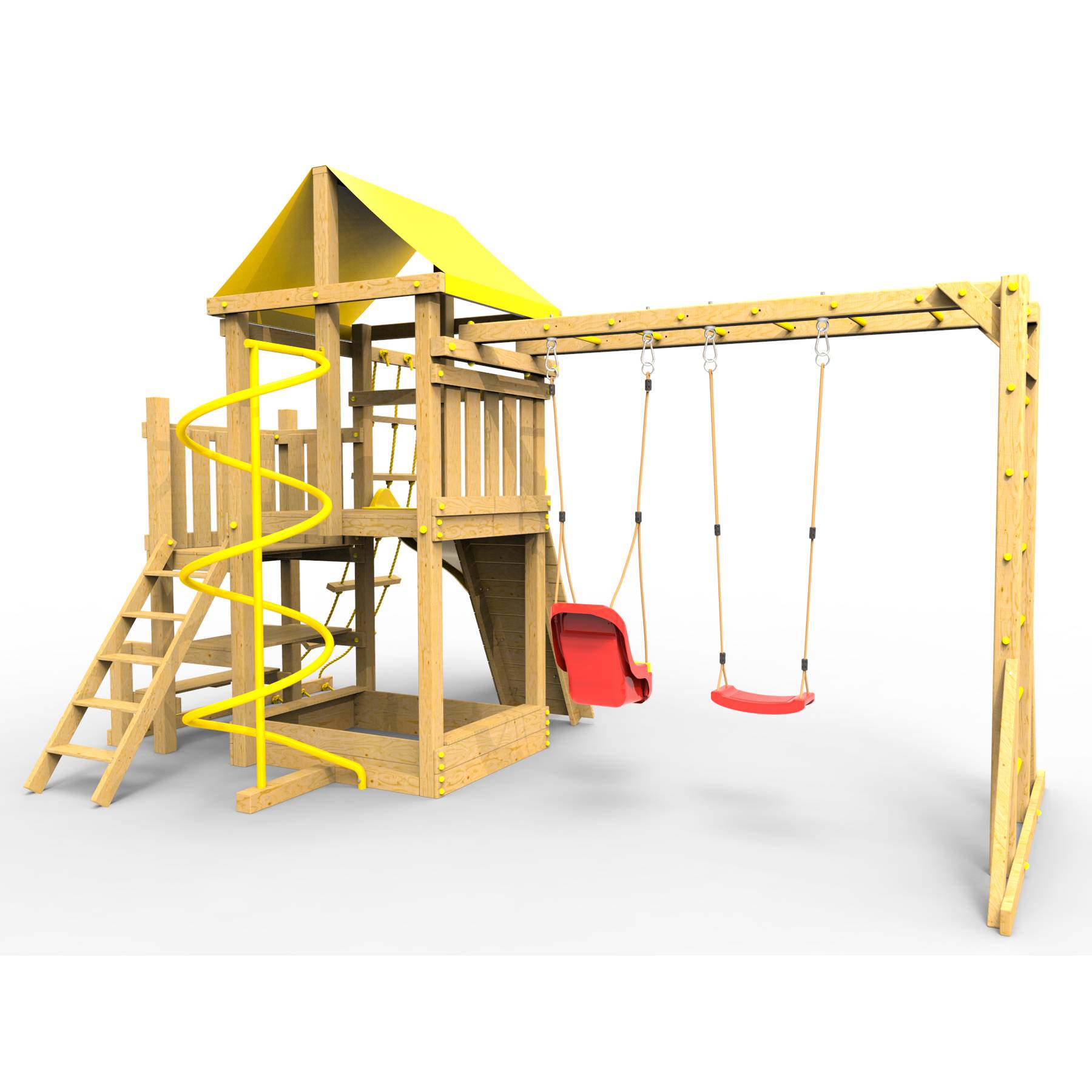 Детская площадка Пикник «Стандарт» Макси с рукоходом Вираж