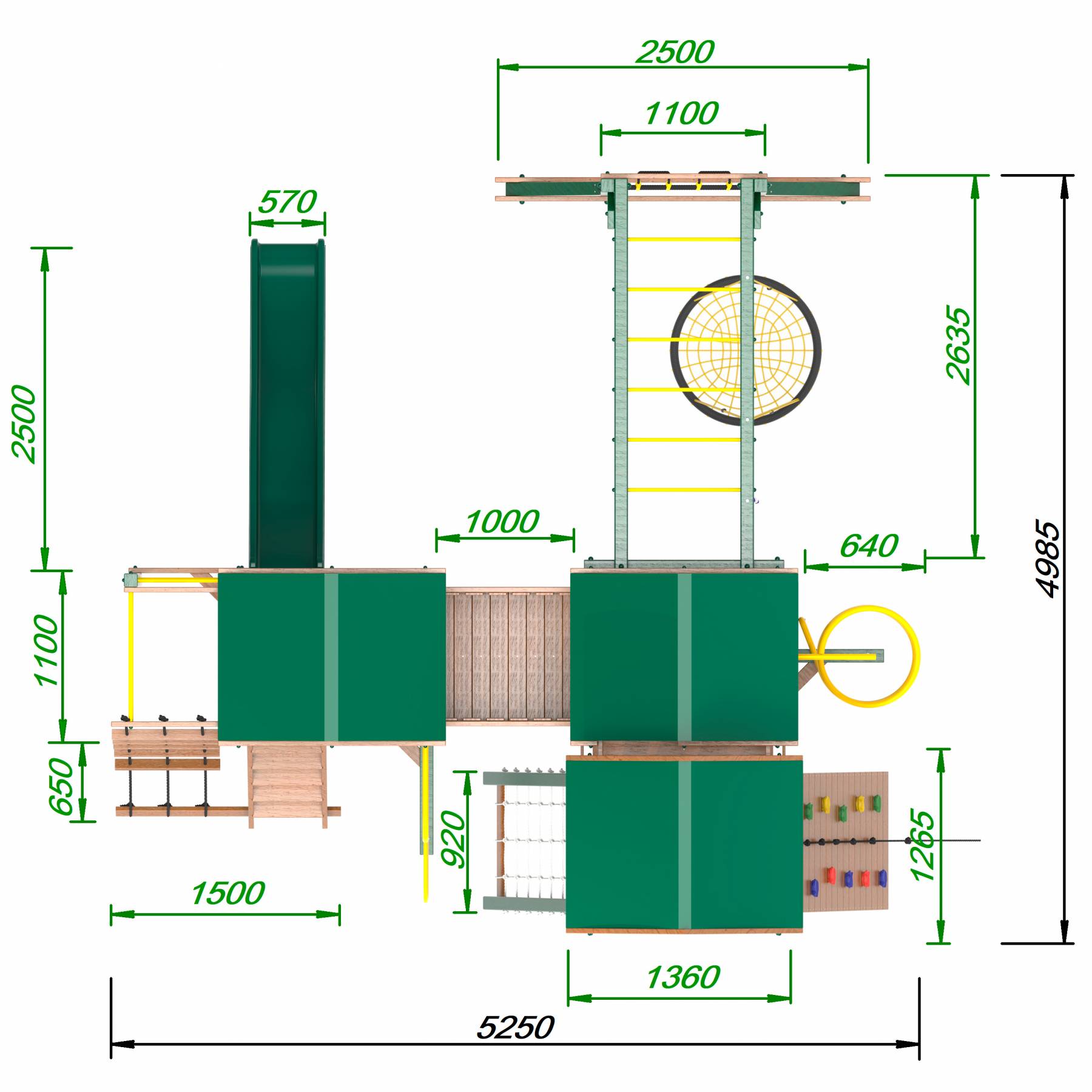 Детская площадка Пикник «Форест» Стэйдж 2