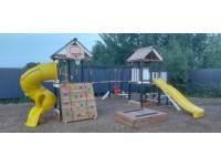 Детская площадка Пикник «Ультра» Кракен с винтовой трубой