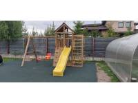 Детская площадка Пикник «Оптимус Д» с турником и шведской стенкой