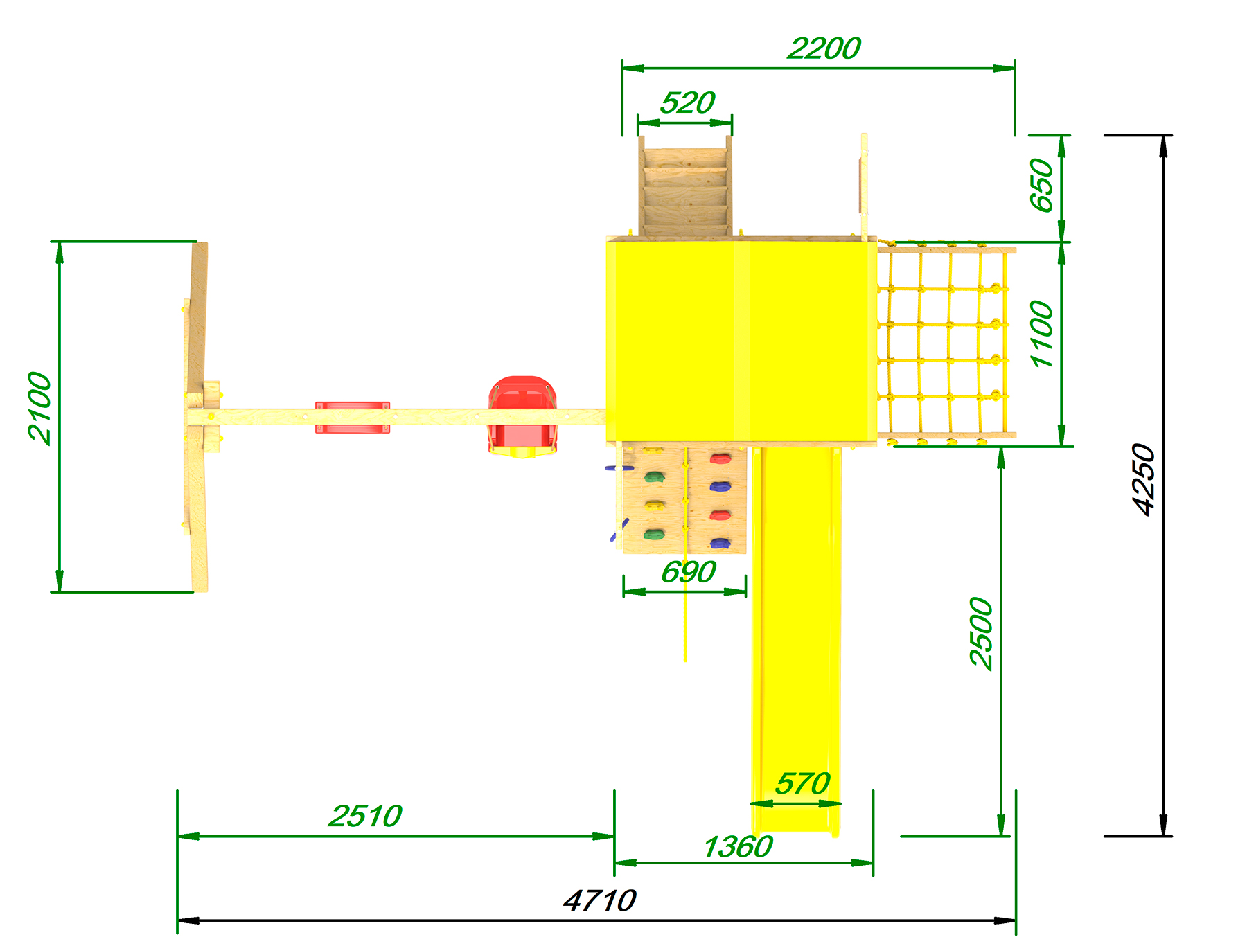 Детская площадка Пикник «Стандарт» Тасмания