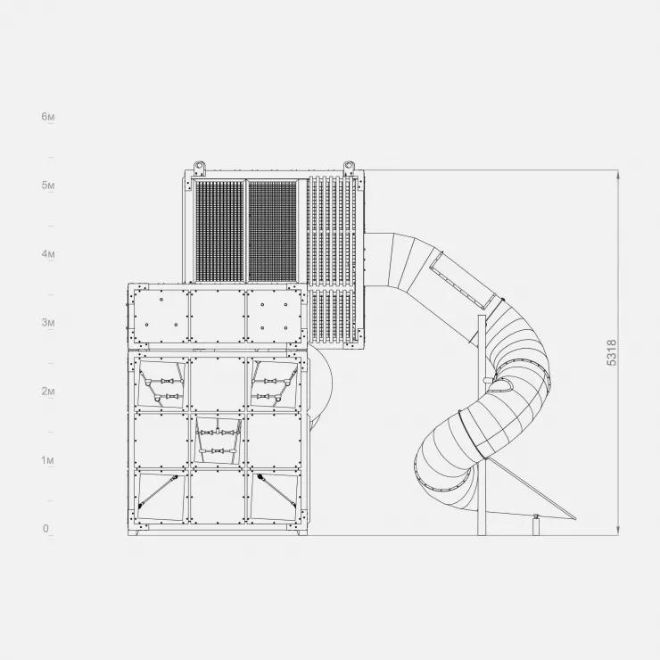 Детский игровой комплекс Пайн «PA-02.08»
