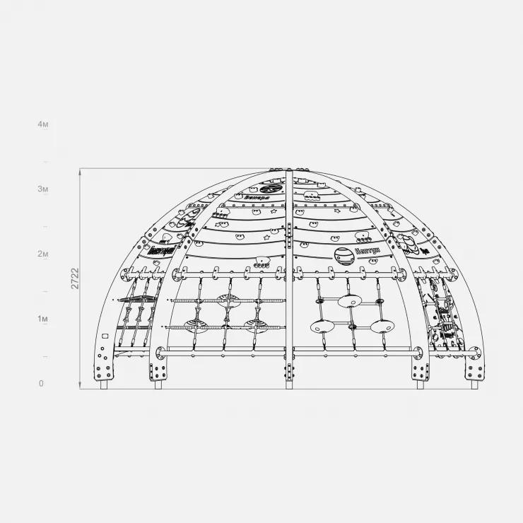 Канатная конструкция серии Пайн «PA-0023»